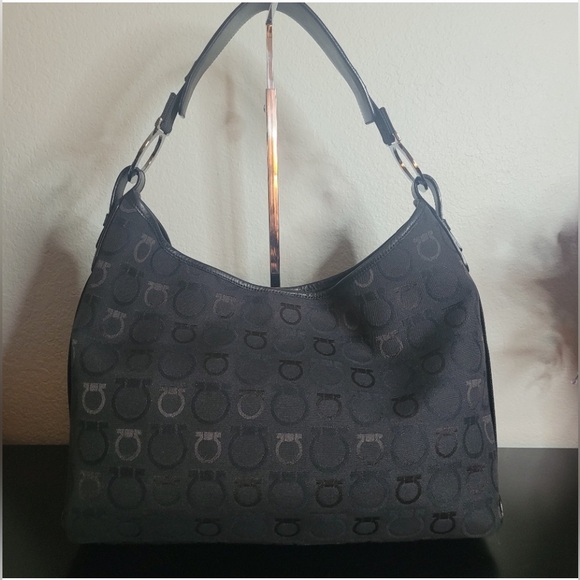Salvatore Ferragamo Gancini Hobo Bag - Picture 2 of 10